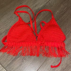 red target bikini